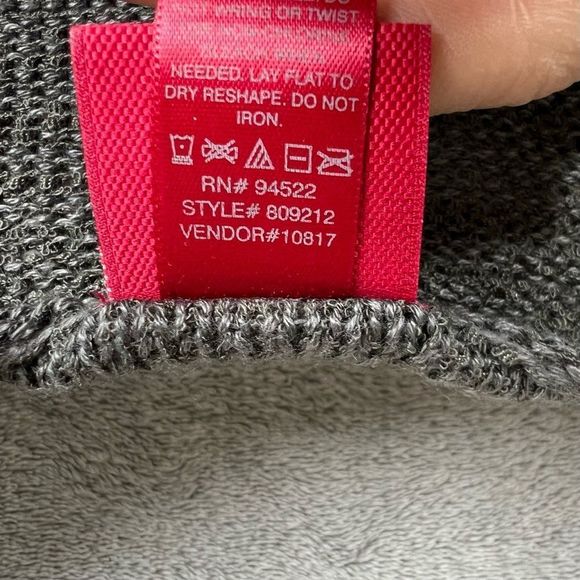 Daytrip Sweater womens medium charcoal gray cold shoulder open weave knit NWT - Picture 10 of 12